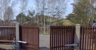 Купить распашные ворота из штакетника Салават, цена от 2766 руб.